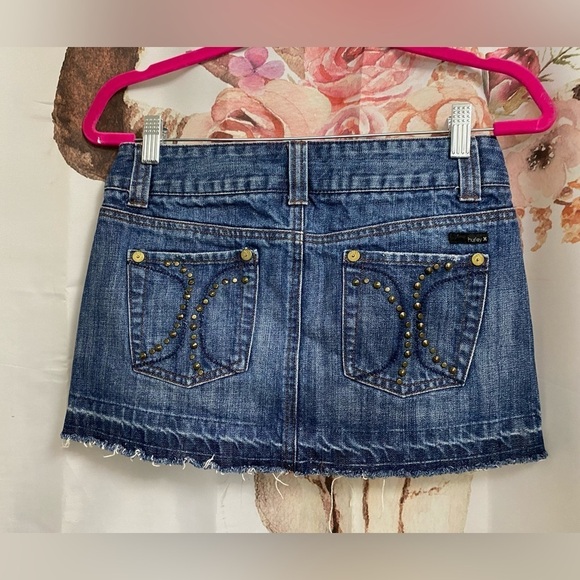 Size 3 Hurley denim skirt​​​​​ - Picture 6 of 6